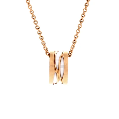 Pre-Owned Bvlgari B.Zero1 Design Legend Zaha Hadid Pendant Necklace
