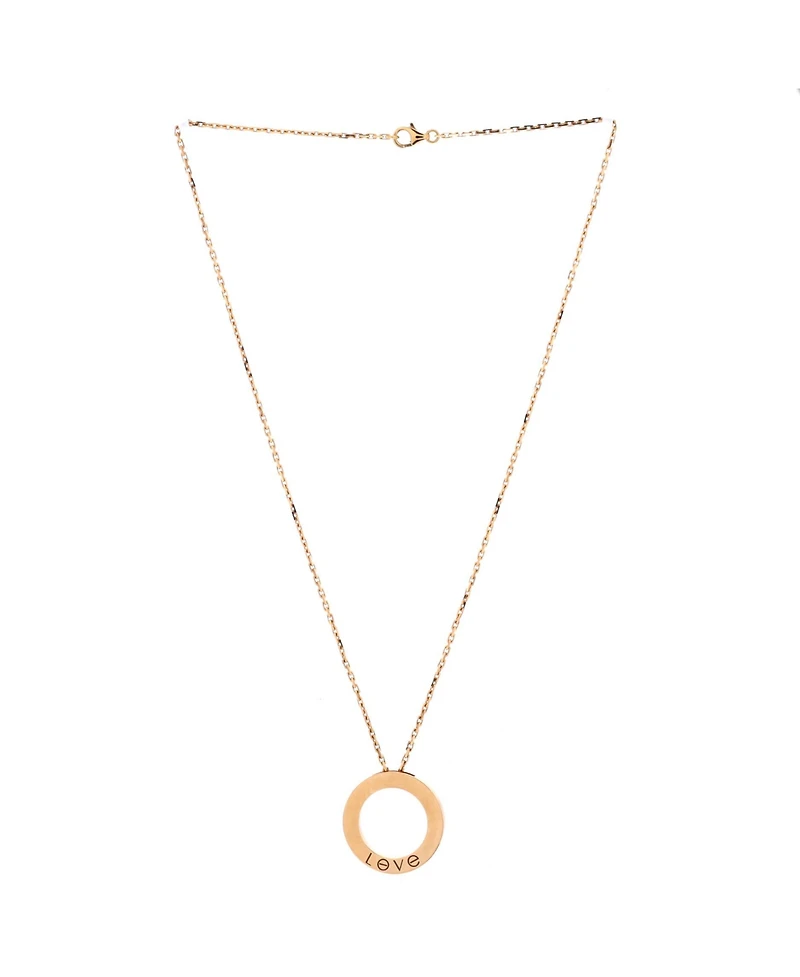 Pre-Owned Cartier Diamonds Love Pendant Necklace