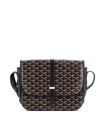 Pre-Owned Goyard Mm Belvedere Ii Messenger Bag Coated Canvas