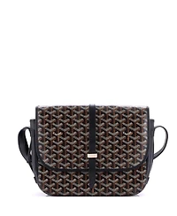 Pre-Owned Goyard Mm Belvedere Ii Messenger Bag Coated Canvas