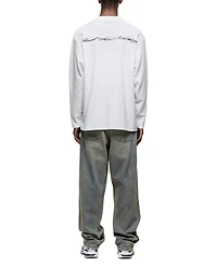 Good For Nothing Men's Scribble Long-Sleeve Waffle T-Shirt