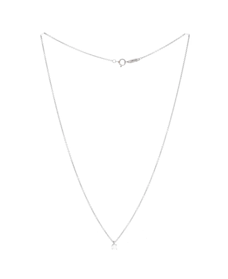 Pre-Owned Tiffany & Co Solitaire Pendant Necklace