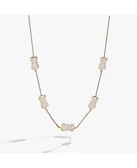 Alex and Ani Peeps Pearlized Bunny Necklace