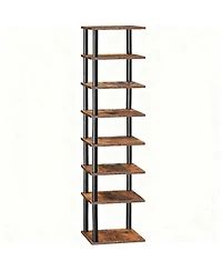 Yigii Narrow Vertical Shoe Rack, Space-Saving, Easy Assembly