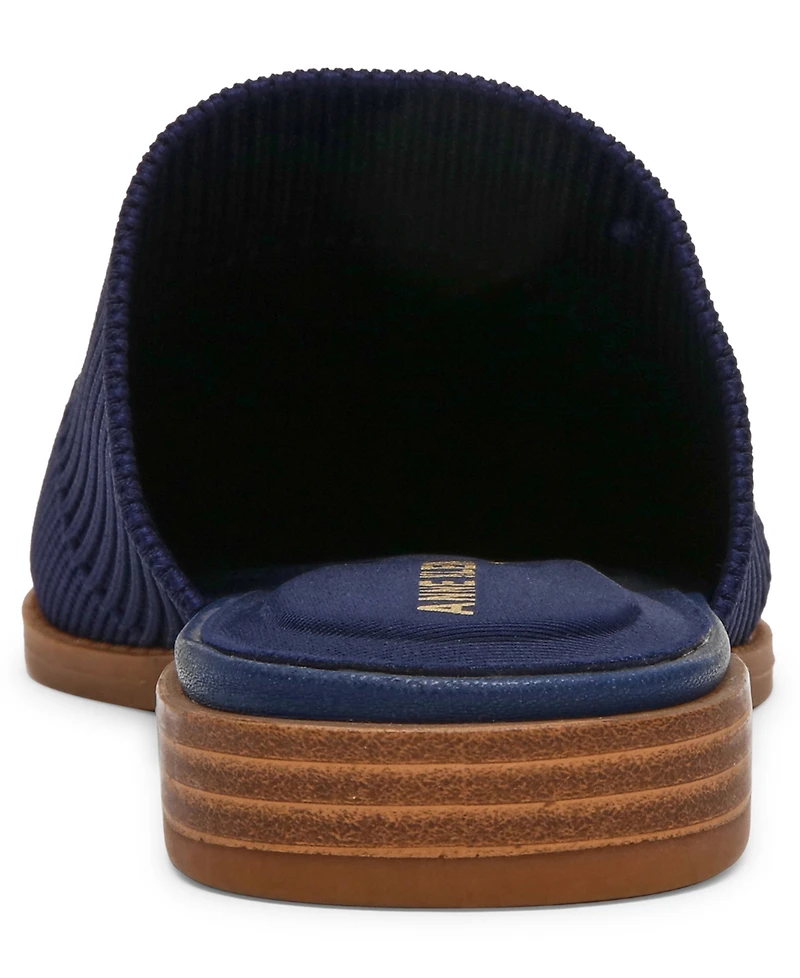 Anne Klein Women's Vassar Pointed Toe Knit Mules