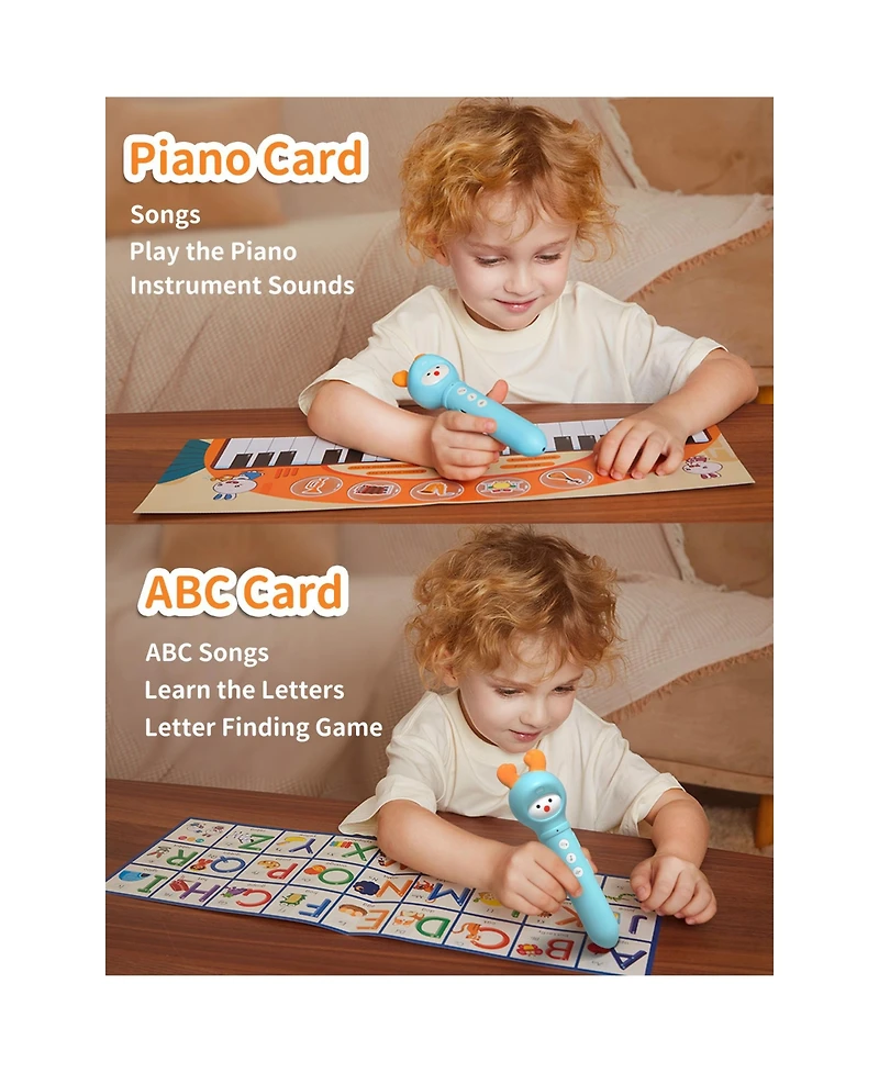 Alilo Interactive Talking Pen – Educational Learning Toy with Audio Books and Flash Cards