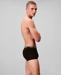 Calvin Klein Men's 3-Pack Low Rise Trunk