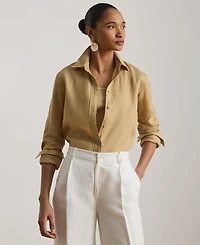 Lauren Ralph 100% Linen Shirt