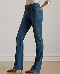 Lauren Ralph Women's High-Rise Boot Jeans