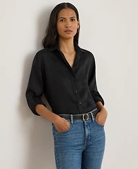 Lauren Ralph 100% Linen Shirt