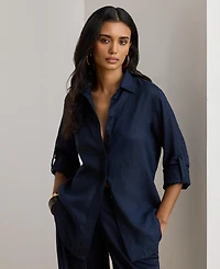 Lauren Ralph 100% Linen Shirt