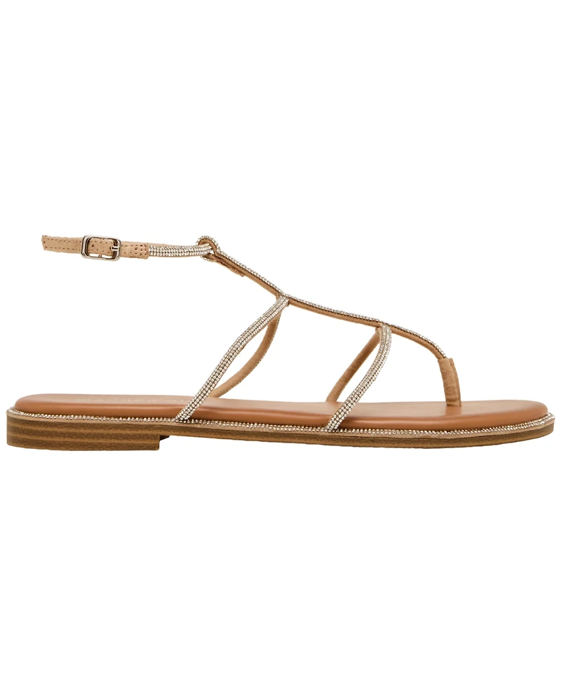 Madden Girl Women's Rhinestone-Embellished Gladiator Sandals