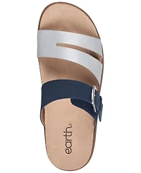 Earth Women's Ayden Strappy Footbed Flatform Sandals