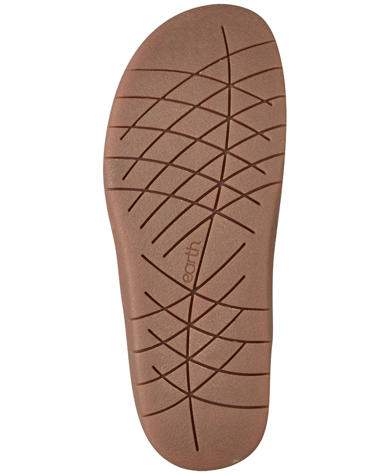 Earth Women's Athena Strappy Footbed Flatform Sandals