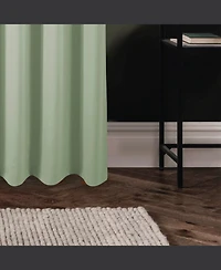 Rt Designers Collection 100% Polyester 250 Gsm Riley 100% Blackout Grommet Panel 54" x 45" Sage