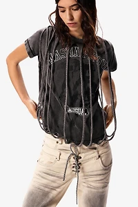 Desigual Women's Short-Sleeved T-Shirt Masha Popova