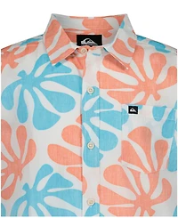 Quiksilver Boys' 8-20 Printed Classic Shirt