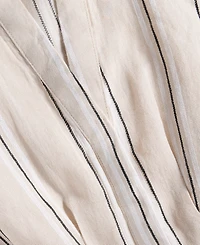 I.n.c. International Concepts Petite Printed Short-Sleeve Collared Button-Up Blouse, Macy's Exclusive