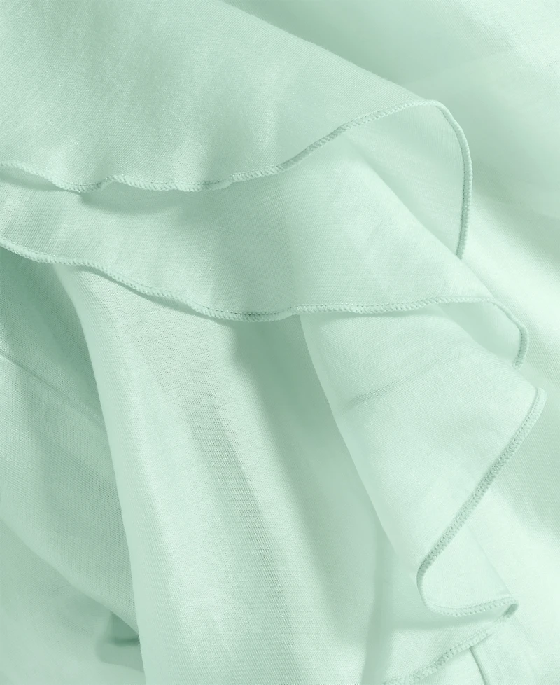 I.n.c. International Concepts Petite Ruffle-Sleeve Peplum Blouse, Macy's Exclusive