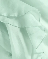 I.n.c. International Concepts Petite Ruffle-Sleeve Peplum Blouse, Macy's Exclusive