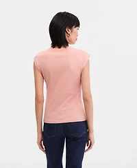 I.n.c. International Concepts Women's Side-Cinched Cotton Tank Top, Exclusively at Macy's