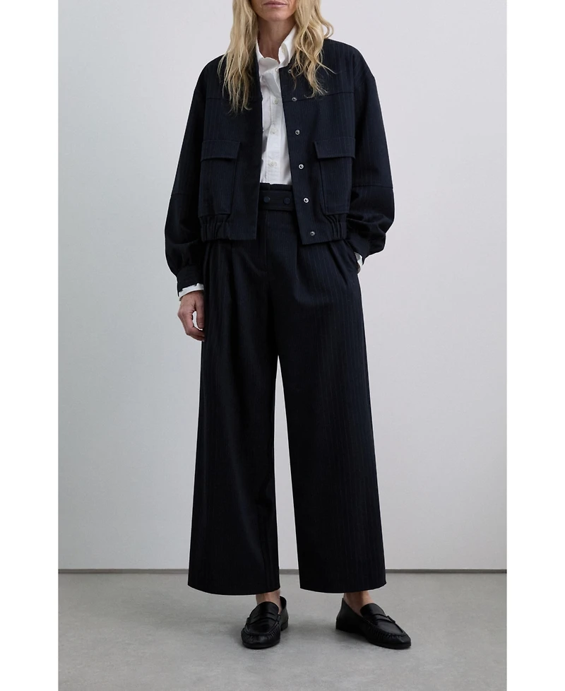 Scalpers Women's Belt pocket bomber Jacket