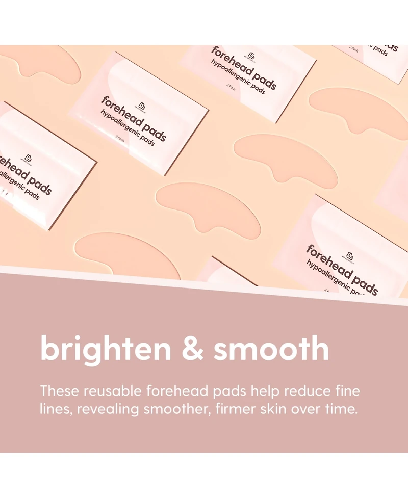 M3 Naturals Forehead Wrinkle Patches | Multi-use Silicone Wrinkle Patches for Face Overnight | Facial Patches for Forehead Lines & Smoother Skin