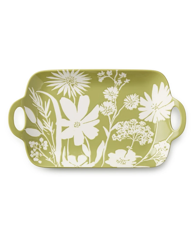Certified International Wildflowers Rectangular Platter