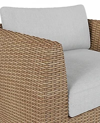 Sculptura 42" Aluminum Outdoor Club Chair, Created for Macy's