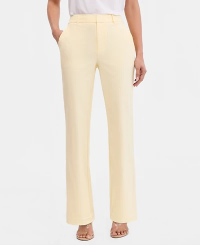 I.n.c. International Concepts Women's High-Rise Bootcut Pants, Created for Macy's