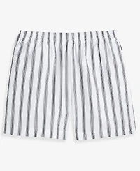 I.n.c. International Concepts Women's Striped Pull-On Cotton Shorts, Macy's Exclusive