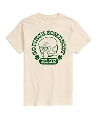 Airwaves Men's SpongeBob SquarePants Go Pinch Somebody Short Sleeve T-Shirt