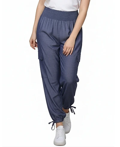 Ny Collection Women's Wide Waist Harem Pants