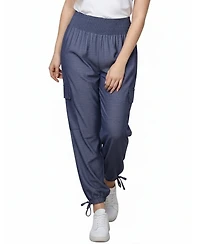 Ny Collection Women's Wide Waist Harem Pants