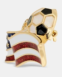 Anne Klein Crystal Soccer World Cup Pin