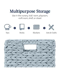 Best Choice Products 10.5x10.5in Hyacinth Storage Baskets