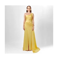 Bariano Women's Davina One Shoulder Gown