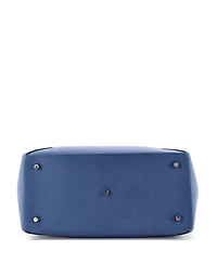 Pre-Owned HERMES 36 Maxibox Cabas Doblis Suede with Epsom