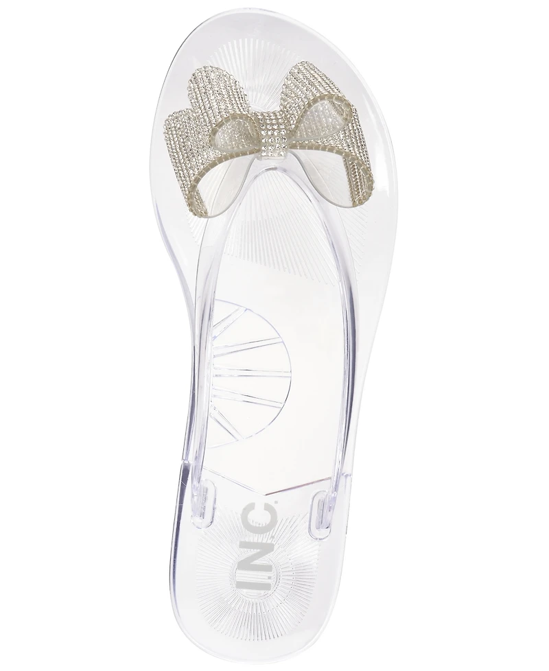 I.n.c. International Concepts Madena Bow Jelly Sandals, Created for Macy's