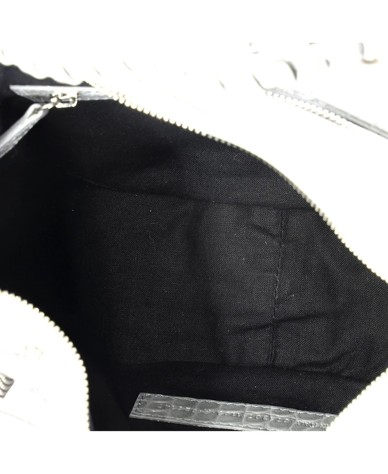 Pre-Owned Balenciaga Small Le Cagole Giant Studs Shoulder Bag Embossed Leather