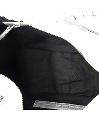 Pre-Owned Balenciaga Small Le Cagole Giant Studs Shoulder Bag Embossed Leather