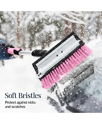 Best Choice Products 39" Extendable Snow Brush with Shovel, Squeegee and Ice Scraper with Storage Bag