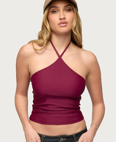 Edikted Women's Alaynah Halter Top