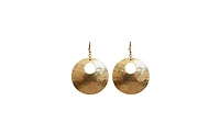 Kendi Amani Women's Zahara Brass Statement Earrings