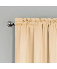 Rt Designers Collection 100% Polyester Twilight Blackout Rod Pocket Curtain Panel 54" x 84"