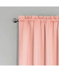 Rt Designers Collection 100% Polyester Twilight Blackout Rod Pocket Curtain Panel