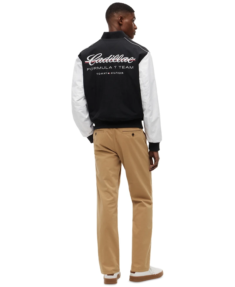Tommy Hilfiger Men's Script Varsity Bomber Jacket