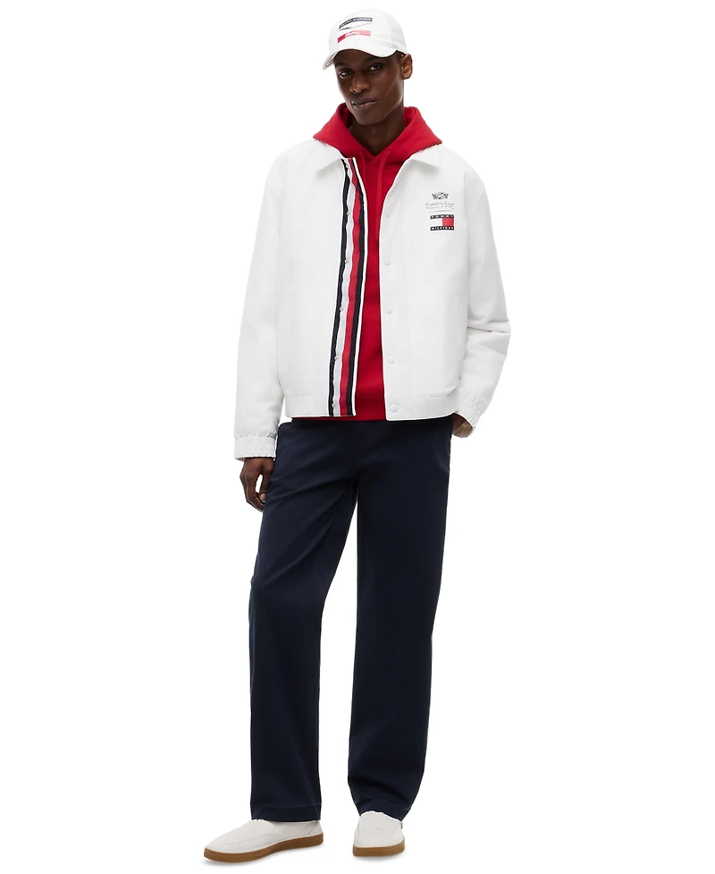 Tommy Hilfiger Men's Chevron Coach Jacket