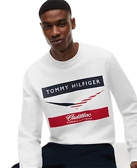 Tommy Hilfiger Men's Chevron Logo Crewneck Sweatshirt