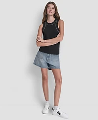 Dkny Jeans Women's Crewneck Tank Top